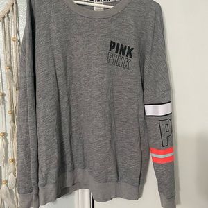 VS Pink Grey Sweater🤍
